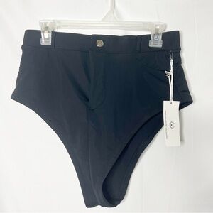 NEW with tags Alpine Butterfly High Rise Black Swim Bottoms